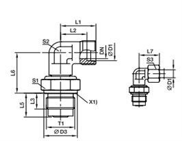 DVWE-M 90°滑動(dòng)軸承旋轉(zhuǎn)接頭、parker球閥、PARKER卡套接頭